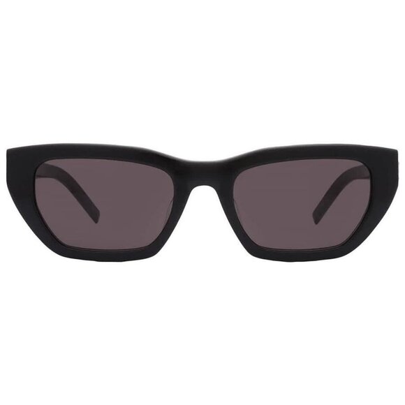 New Authentic Saint Laurent Black Cat Eye Ladies Sunglasses SL M127-F 001 53 SL - Picture 1 of 5